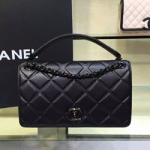 샤넬 클래식 플랩백 블랙 25cm