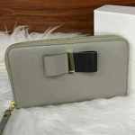 끌레어 릴리 지퍼  장지갑