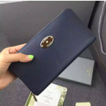 멀베리 지퍼 장지갑