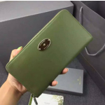 멀베리 지퍼 장지갑