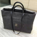 샤넬 16FW 데님 쇼퍼백