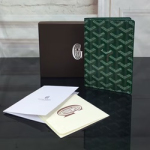 고야드  여권지갑 그린