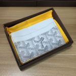 고야드 카드지갑 화이트