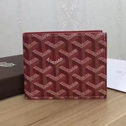 [고급형]고야드 반지갑 레드