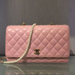 샤넬 진주체인 플랩백