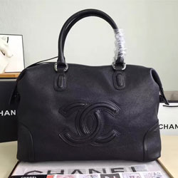 샤넬 빅로고 볼링백