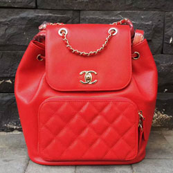 샤넬 캐비어 백팩