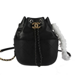 샤넬 램스킨 크로스백 블랙