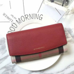 버버리 똑딱이 장지갑