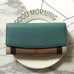 버버리 똑딱이 장지갑