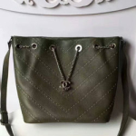 샤넬 램스킨 투톤 크로스백