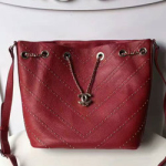 샤넬 램스킨 투톤 크로스백