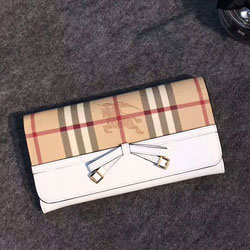 버버리 똑딱이 장지갑