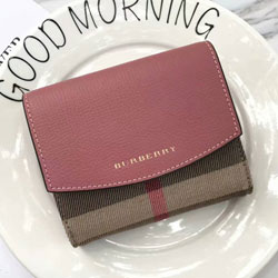 버버리 똑딱이 지갑