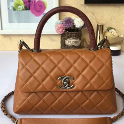 샤넬 17ss 클래식 코코핸들 23cm