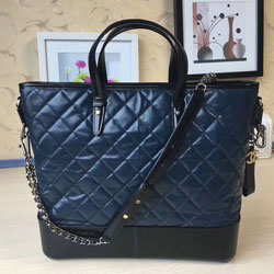 샤넬 램스킨 토트백