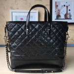 샤넬 램스킨 토트백
