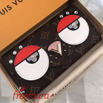 루이비통 모노그램 페이스 모티브 트리밍 사라 월릿  M64464