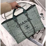샤넬 18년  캔버스 도빌백 CH-20180204