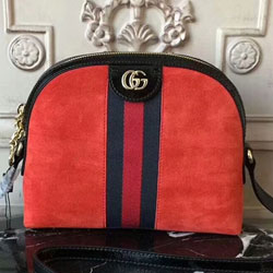 구찌 GG 스웨이드 숄더백 499621