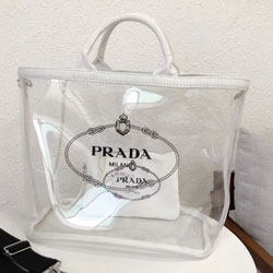  프라다 PVC 핸드백 1BG164