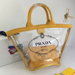 프라다 PVC 핸드백 1BG165