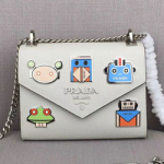 프라다 송아지 가죽 숄더백 1BD107