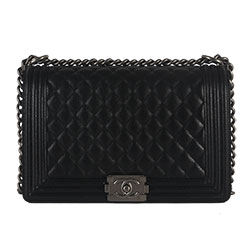 [스페셜] 샤넬 뉴보이백 캐비어 엔틱실버 C-201812-4