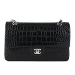 샤넬  악어무늬소가죽 플랩 백 190113