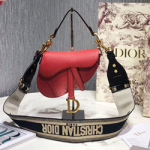 크리스찬디올 송아지 가죽 SADDLE 미니백 DR-190319