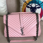 입생로랑 다크 라지 모노그램  컬리지 백  392738