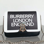 버버리 탠 송아지 가죽 미디엄 백 334172