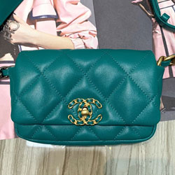 샤넬  19 웨이스트 백 AS1163