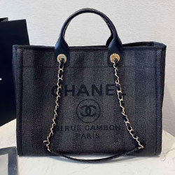 샤넬 캔버스 도빌백 CA-66984