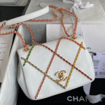  샤넬 램스킨 플랩백 AS210129