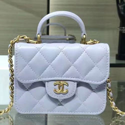 샤넬 핸들 플랩 코인 펄스 체인 백 AP2200