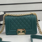 샤넬 캐비어 보이백 20cm C-220304